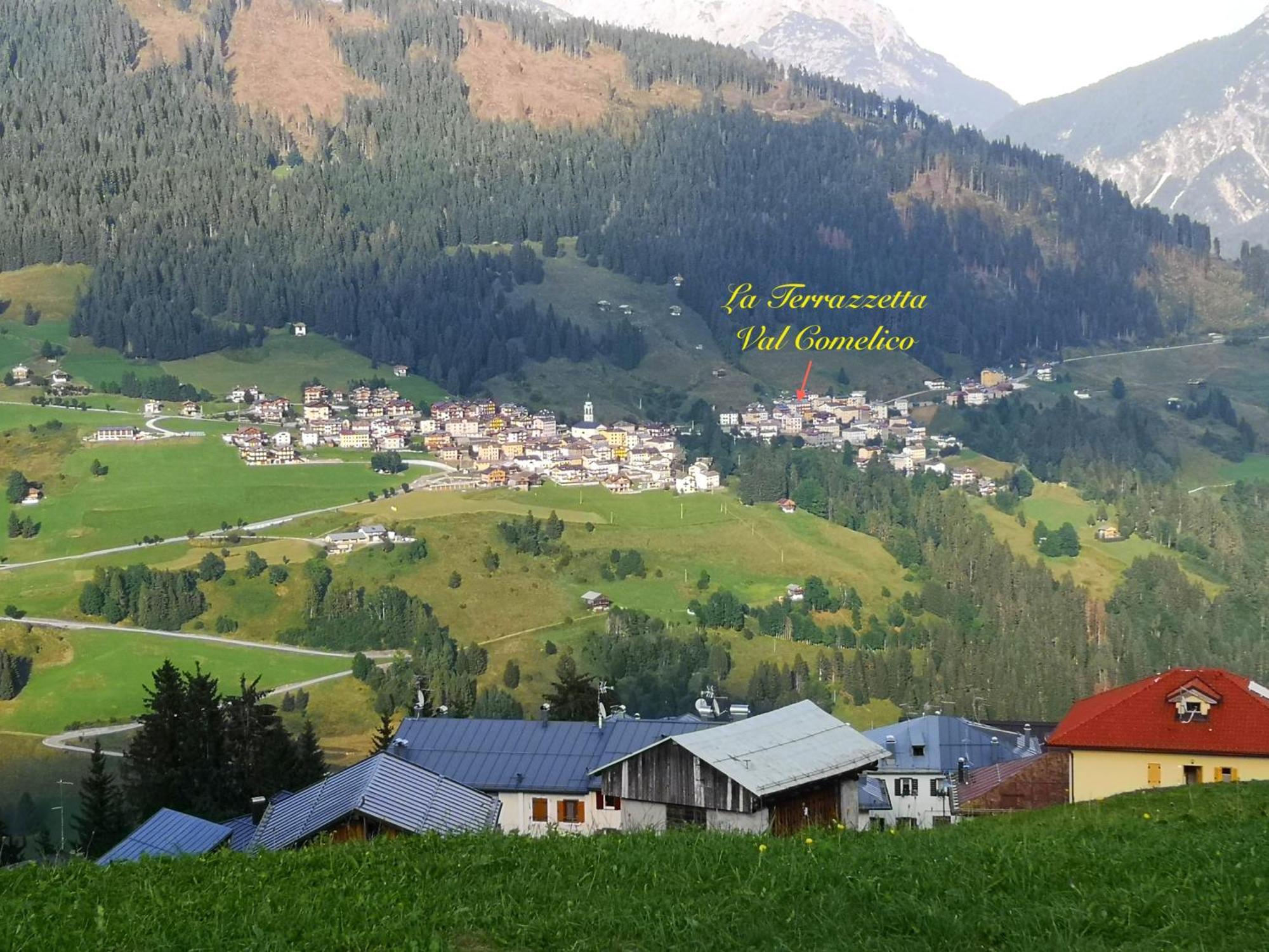 La Terrazzetta Val Comelico Santo Stefano Di Cadore Bagian luar foto
